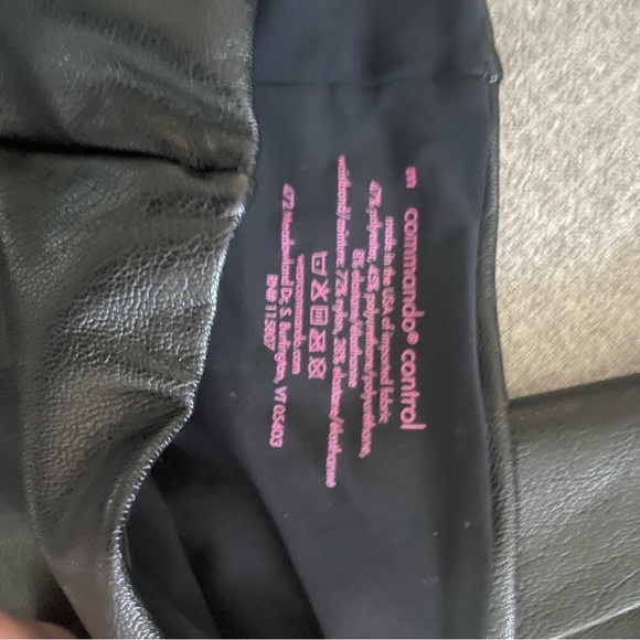 Commando Perfect Control Faux Leather Leggings - Picture 9 of 11
